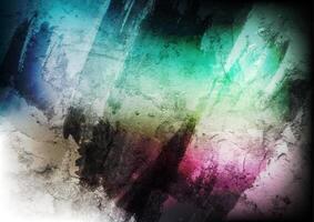 Green violet grunge concrete texture abstract background vector