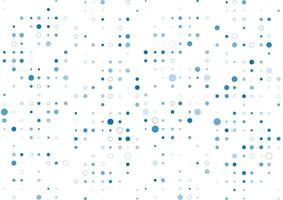 Bright blue small circle dots abstract background vector