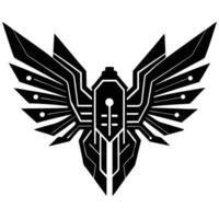 The logo for the game warframe vector
