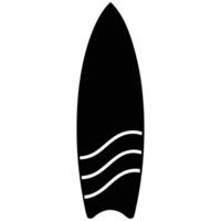 Surfboard icon isolated on white background vector