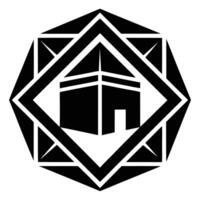 The logo for the company is a black and white image of a building vector