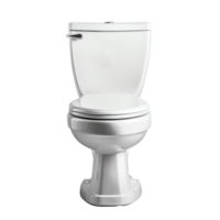 lisse et moderne blanc toilette avec lisse porcelaine terminer et inoxydable acier gérer, parfait pour contemporain salles de bains. cette conception combine Fonctionnalité avec élégance, valoriser tout png