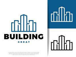 High Rise Build Icon Illustration Design vector
