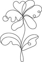 floral Design featuring intricate details and delicate blossoms in various colors suitable for various applications vector