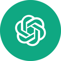 Chatgpt icon on transparent background png