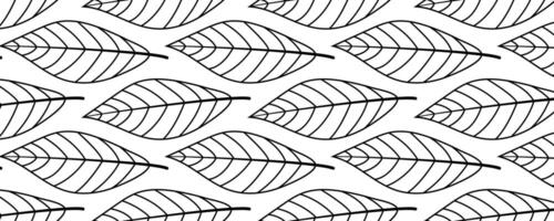 Leaf patterns create a minimalist design suitable for various projects in modern decor and fashion vector