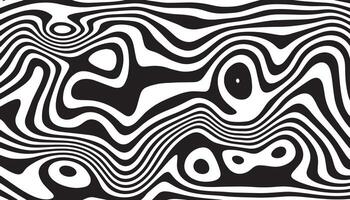Wavy abstract stripes in horizontal alignment. Gentle flowing curves add a modern aesthetic, perfect for backgrounds, templates, social media visuals. vector