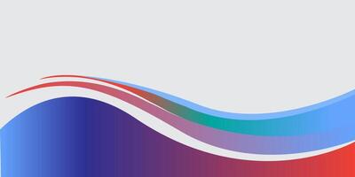 Modern wavy abstract colorful background vector