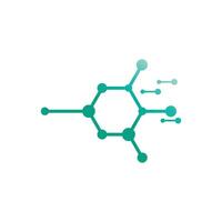 Stylized and simple molecule and logos symbol design vector
