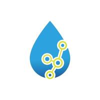 Stylized and simple molecule logos symbol vector
