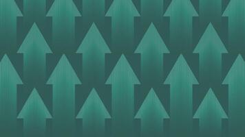 Modern teal arrows with vertical line texture in a repeating pattern ideal for digital art backgrounds web design prints and creative projects vector