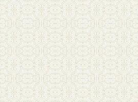 decorative pattern with a repeating design in beige. Ideal for backgrounds, textiles, and various design applications. vector