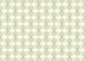 Ornate Pattern on Cream Background vector