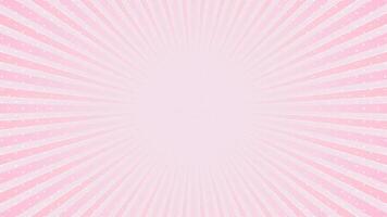 Pink sun rays retro with paper texture background. Abstract burst sun rays pattern design. vector