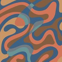 Background Abstract Retro Wave Pattern vector