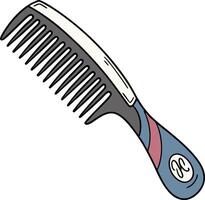 Comb Inspired Colorful Design vector
