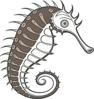 Sea Cucumber Design with Colorful Style vector