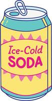 Soda Design Illustration for Branding Projects vector