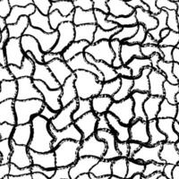 Brush drawn wavy lines seamless pattern. Abstract geometric modern background with continuous lines. Trendy textured print for textile, fabric, wallpaper, wrapping, scrapbook and packaging vector