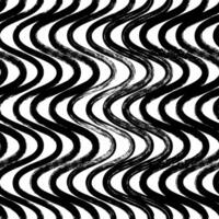 Marker drawn wavy lines seamless pattern. Abstract squiggly modern background with continuous lines vector