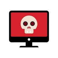 the Dark World of Computer Viruses vector