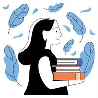Knowledge is Power and a Great Addition to Life vector