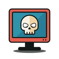 Security Breach The Impact of Cyber Attacks on Systems vector