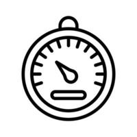 Take a look at this amazing icon of speedometer in modern style,. vector