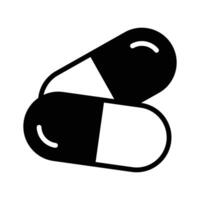 A glyph style icon showing drugs, ready for premium use. vector