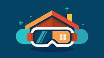 These descriptions can help visualize how virtual reality transforms the real estate experience for potential buyers.. vector