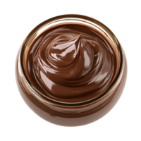 Sweet Chocolate Spread In A Jar On Transparent Background For Packaging And Branding Mockups png