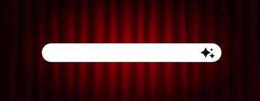 Ai interface with prompt bar and sparkles symbolizing advanced technology features vector