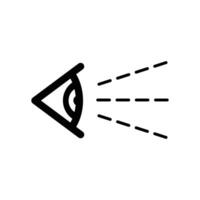eye look icon design template vector