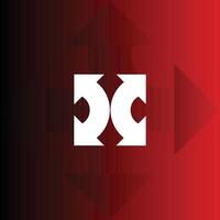 Abstract arrow logo vector