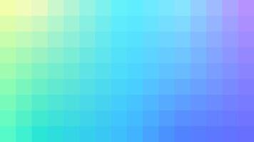 Gradient striped background, featuring a horizontal transition of colors from soft yellow and lime green, through shades of cyan and blue, to a calming lavender purple. vector