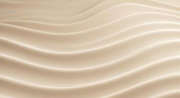 An abstract background of waves in cream photo