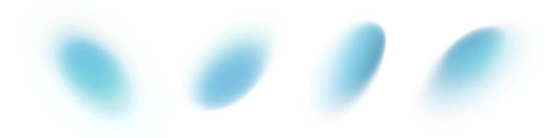 Vibrant blue gradient blend abstract shapes. Fluid watercolor elements and soft 3D textures. Glowing organic waves and iridescent modern aesthetic digital strokes Y2K design. Minimal vibrant pastel. vector