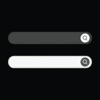 Set of Search Bar for UI UX Designs - Search Bar Design - Address Bar Design vector