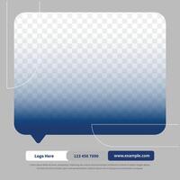 Modern Social Media Quote Card Design - UI UX Style Quote Card Design vector