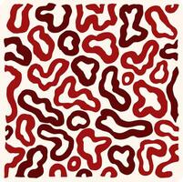 Leopard Print Pattern with background cream vector