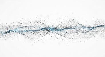 Abstract background of connected lines and dots photo