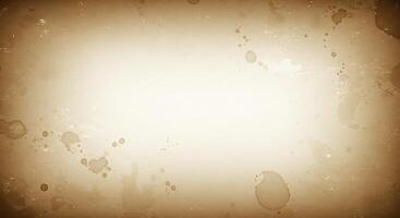 An old paper background with a white square photo