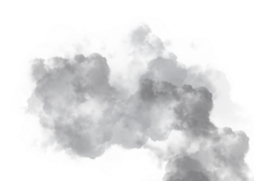 smoke particle and air pollution isolated on transparency background png