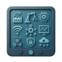 Innovative Smart Tech Interface Design for Future Applications png
