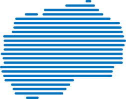 horizontal line drawing of north macedonia map. png