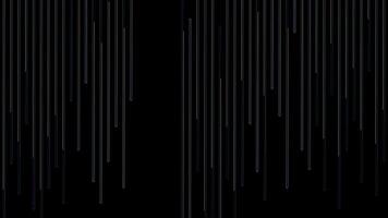 Blue lines background animation glowing down, dark with bright lines. Seamless loop. Suitable for presentation, business, advertising, etc. video