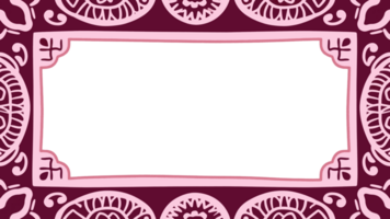 Background with border and frame for design, batik design, traditional design, template cover, insert picture, With text, blank Copy Space png
