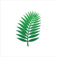 Stylish Tropic Leaves for Design green vector