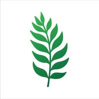 Paradise Inspired Leaf Details vector
