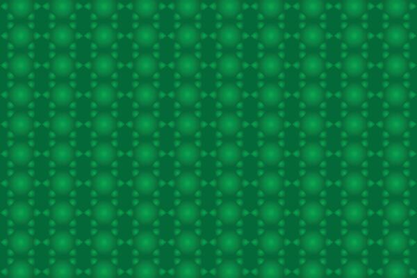 Geometric green with spots repeatable geometric shapes pattern banner.